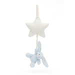 Bashful Bunny Star Musical Pull