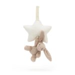 Bashful Bunny Star Musical Pull