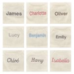 Bashful Golden Bunny with Personalised Cream Jumper