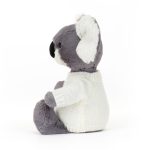 Bashful Koala with Personalised Cream Jumper