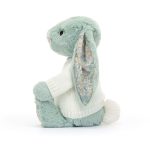 Blossom Sage Bunny with Personalised Cream Jumper