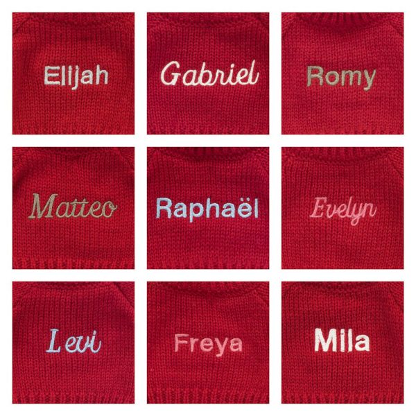 Bashful Cottontail Bunny with Personalised Red Jumper