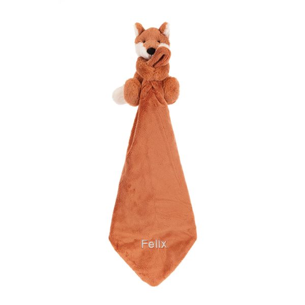 Personalised Bashful Fox Cub Soother