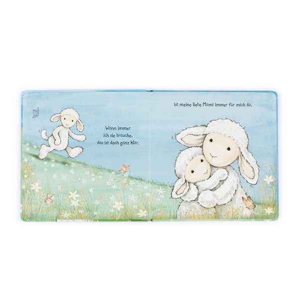 Mami Hat Dich Lieb. Lammchen Schnuck Buch and Bashful Lamb Medium